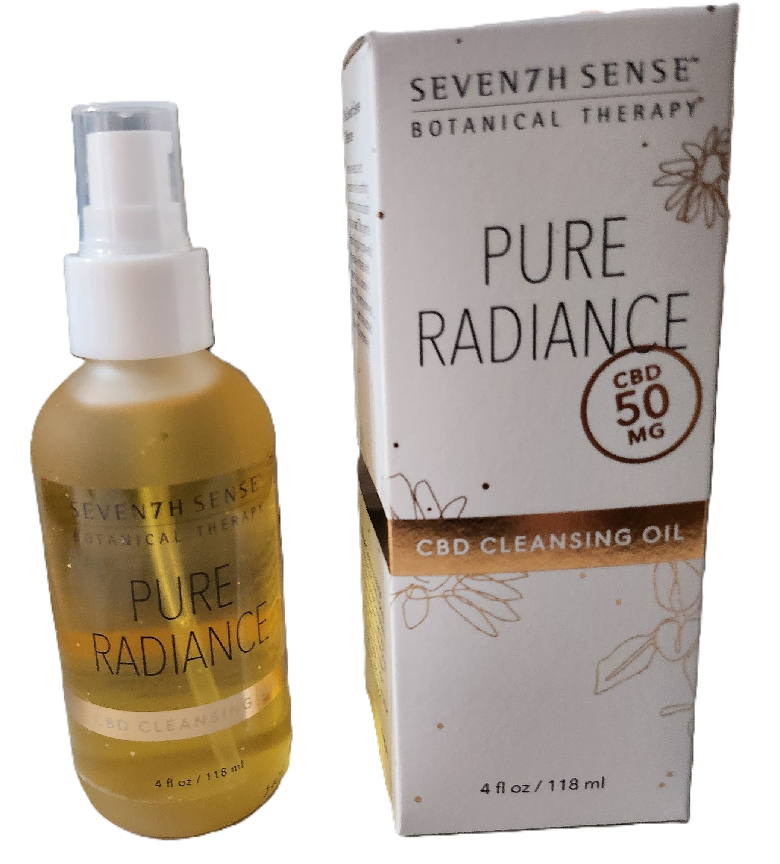 Seven7h Sence Pure Radiance CBD Cleansing Oil