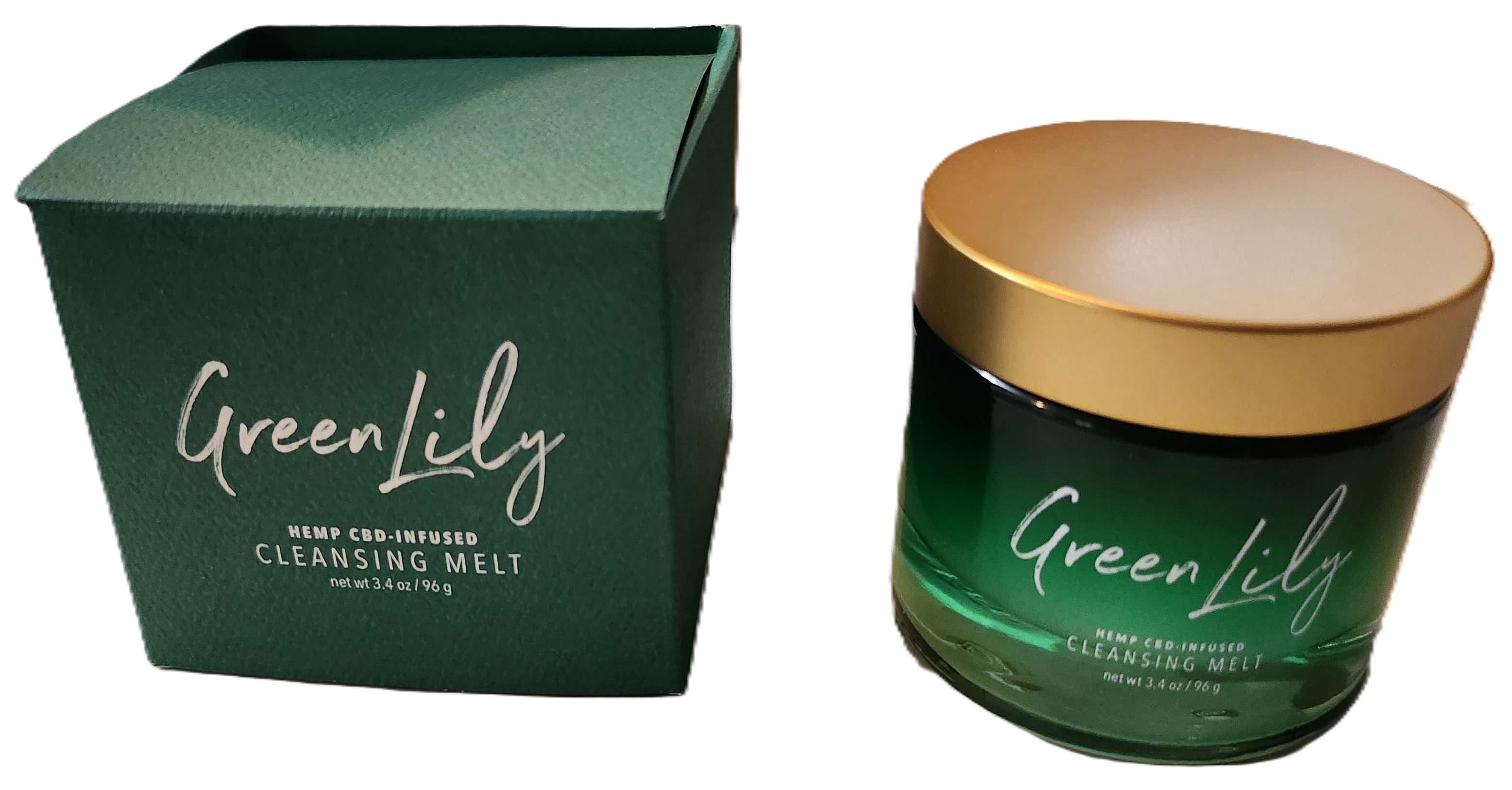 Green Lily Hemp CBD Infused Cleansing Melt