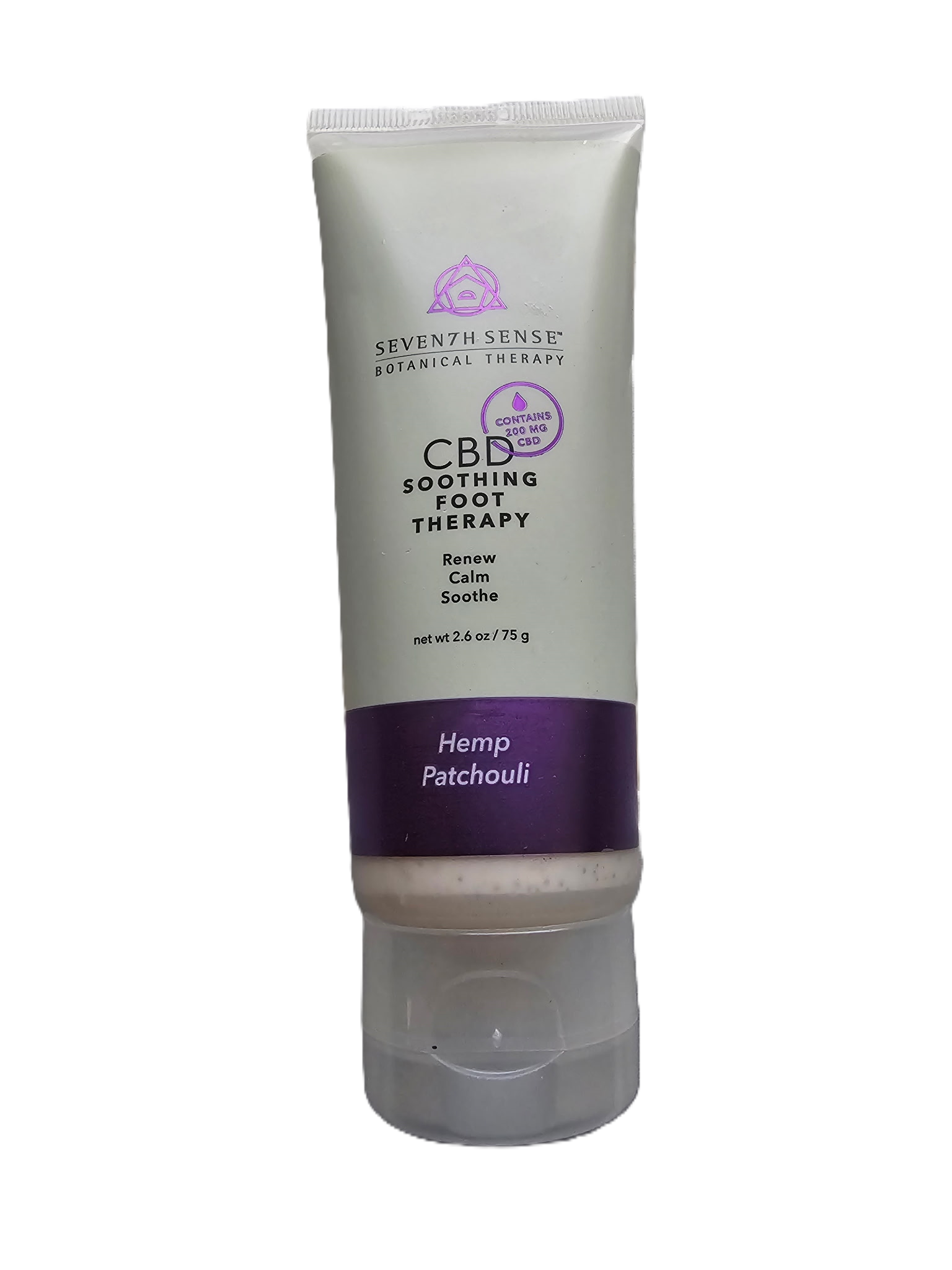 Seven7h Sense CBD Soothing Foot Therapy Hemp Patchouli